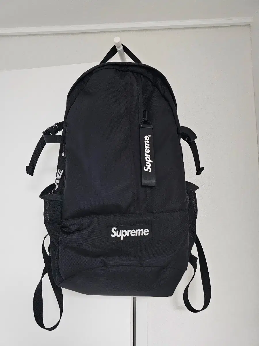Supreme 25fw Denim Backpack Black